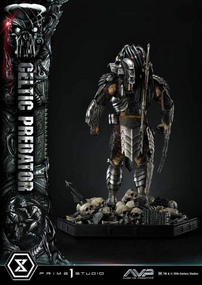 PRIME 1 STUDIOS - The Alien vs. Predator Museum Masterline Series Statue 1:3 Celtic Predator Bonus Ver. - Image 21