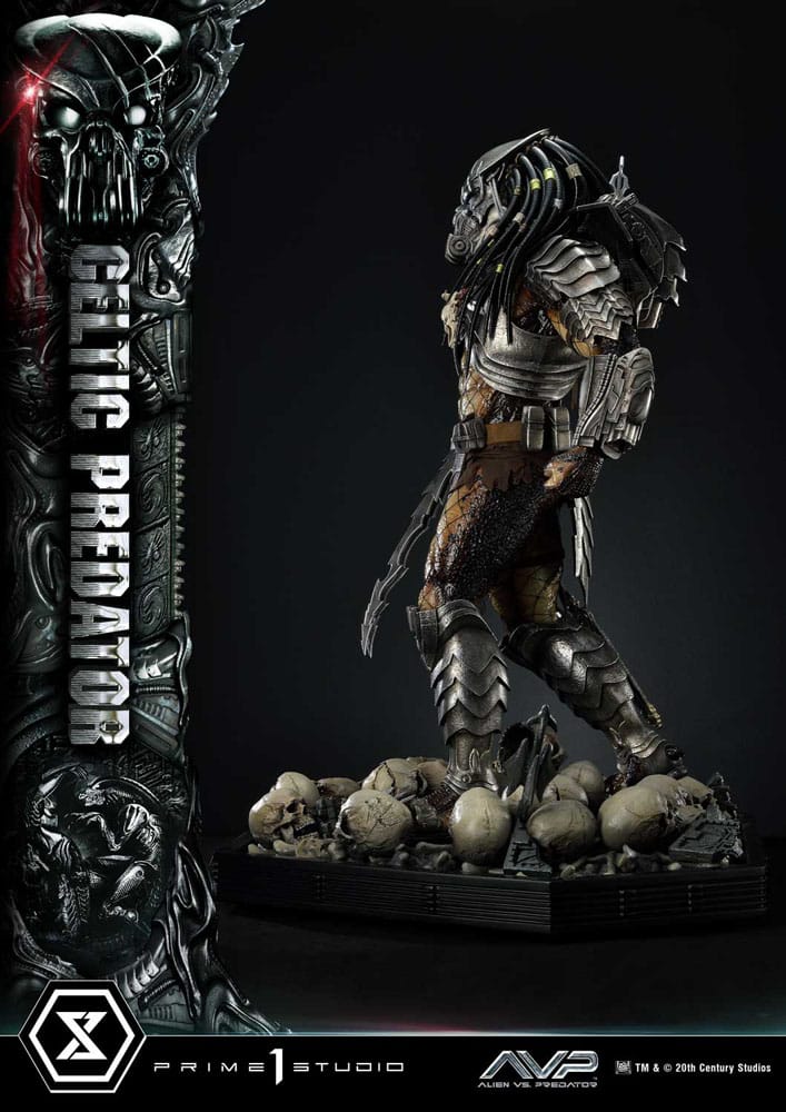 PRIME 1 STUDIOS - The Alien vs. Predator Museum Masterline Series Statue 1:3 Celtic Predator Bonus Ver. - Image 22