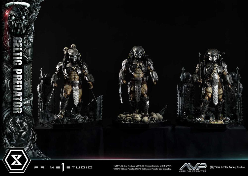 PRIME 1 STUDIOS - The Alien vs. Predator Museum Masterline Series Statue 1:3 Celtic Predator Bonus Ver. - Image 23