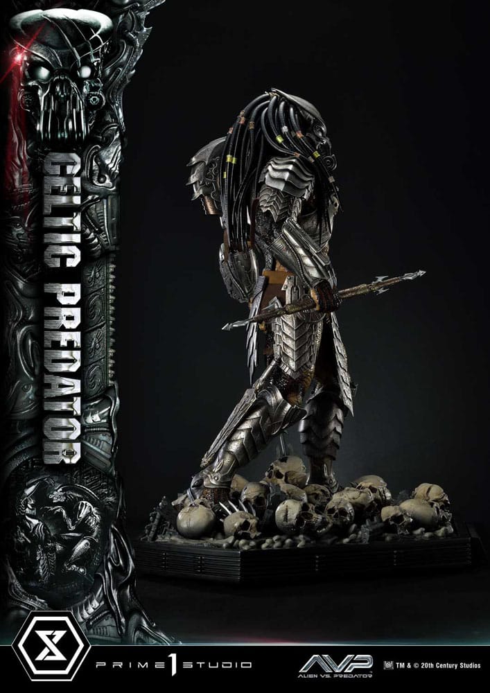 PRIME 1 STUDIOS - The Alien vs. Predator Museum Masterline Series Statue 1:3 Celtic Predator Bonus Ver. - Image 24