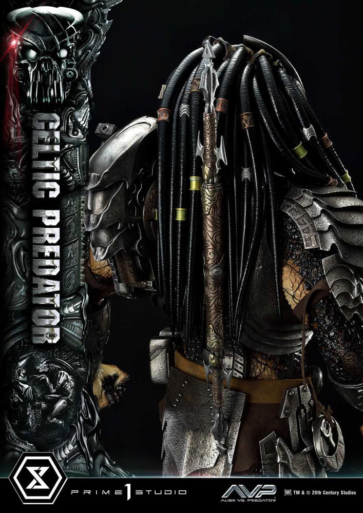 PRIME 1 STUDIOS - The Alien vs. Predator Museum Masterline Series Statue 1:3 Celtic Predator Bonus Ver. - Image 25