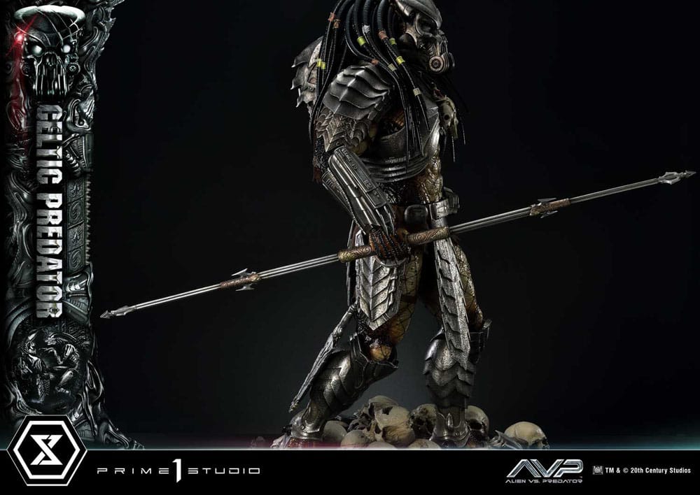 PRIME 1 STUDIOS - The Alien vs. Predator Museum Masterline Series Statue 1:3 Celtic Predator Bonus Ver. - Image 4