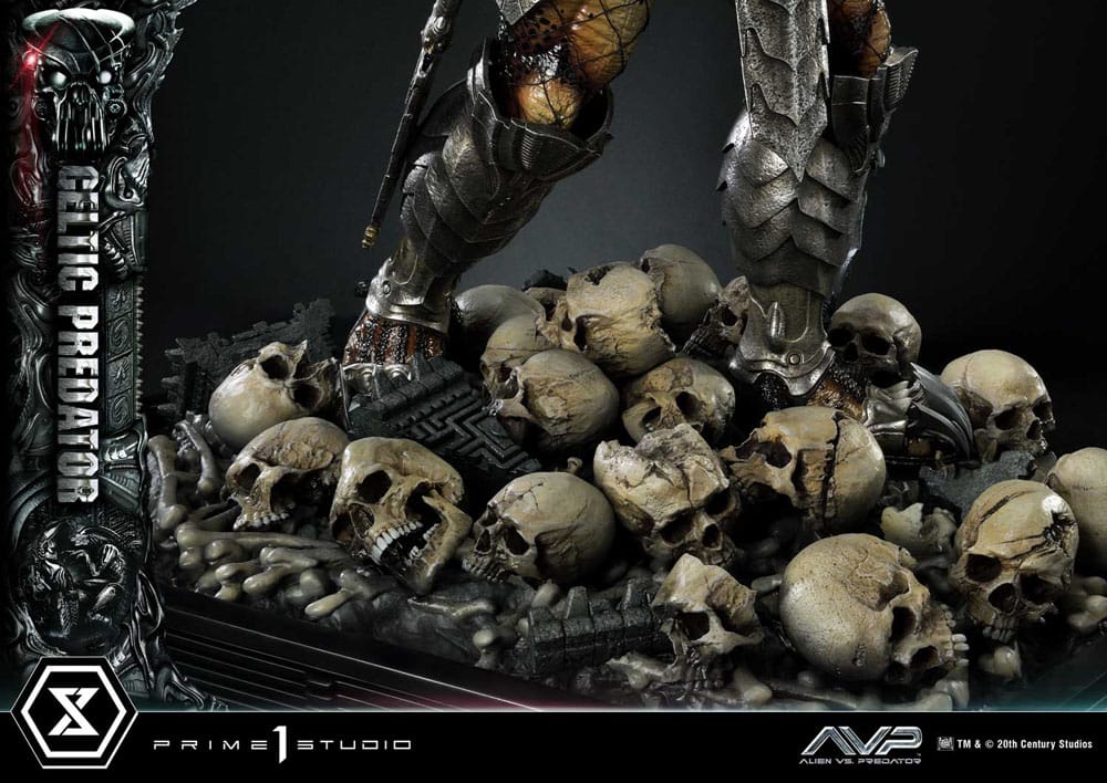 PRIME 1 STUDIOS - The Alien vs. Predator Museum Masterline Series Statue 1:3 Celtic Predator Bonus Ver. - Image 6