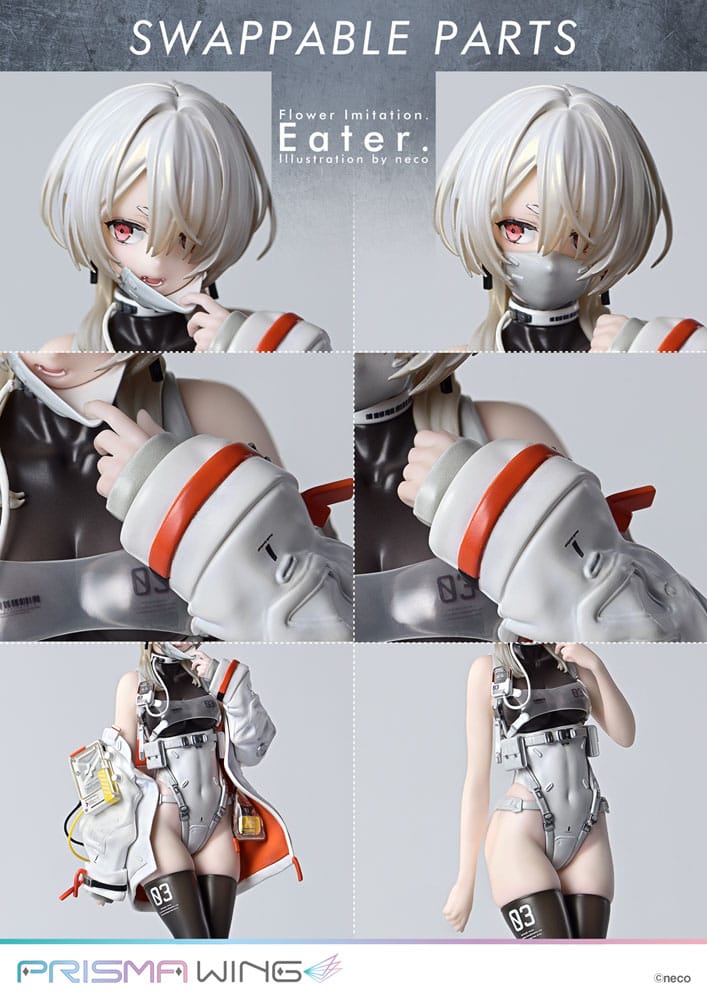 PRIME 1 - Flower Imitation Prisma Wing PVC Statue 1/7 Eater Illustration by neco - Image 5