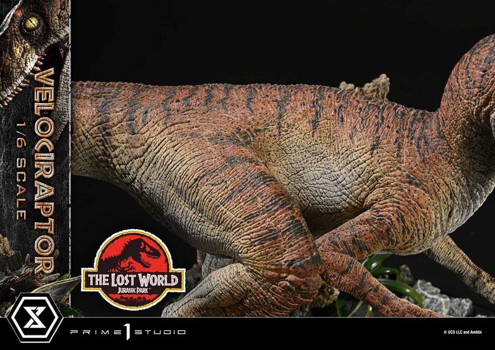 PRIME 1 - Jurassic Park II Legacy Museum Collection Statue 1/6 Velociraptor Bonus Version - Image 10