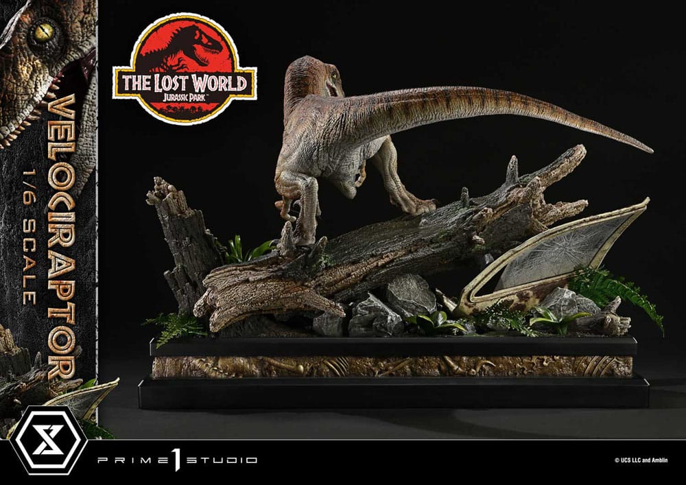 PRIME 1 - Jurassic Park II Legacy Museum Collection Statue 1/6 Velociraptor Bonus Version - Image 14