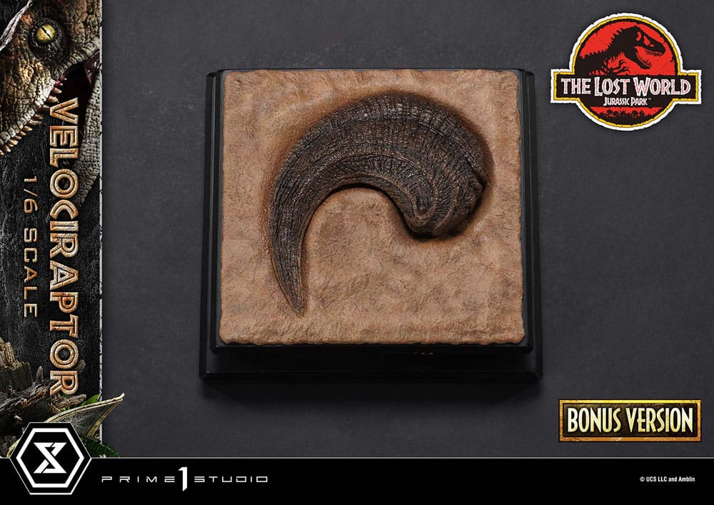 PRIME 1 - Jurassic Park II Legacy Museum Collection Statue 1/6 Velociraptor Bonus Version - Image 18