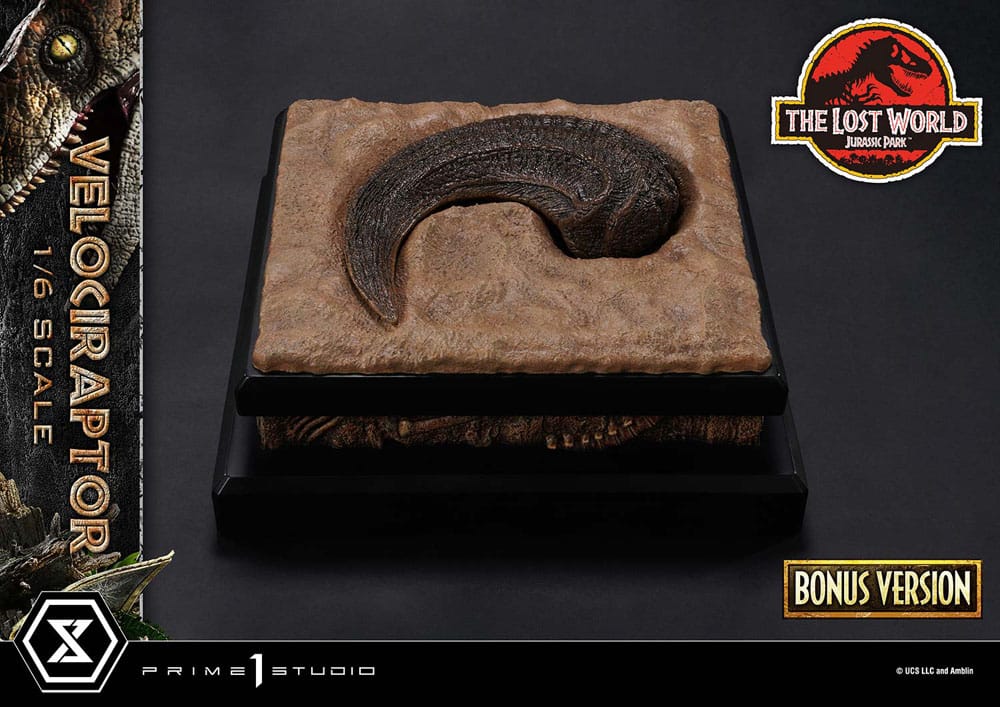 PRIME 1 - Jurassic Park II Legacy Museum Collection Statue 1/6 Velociraptor Bonus Version - Image 20