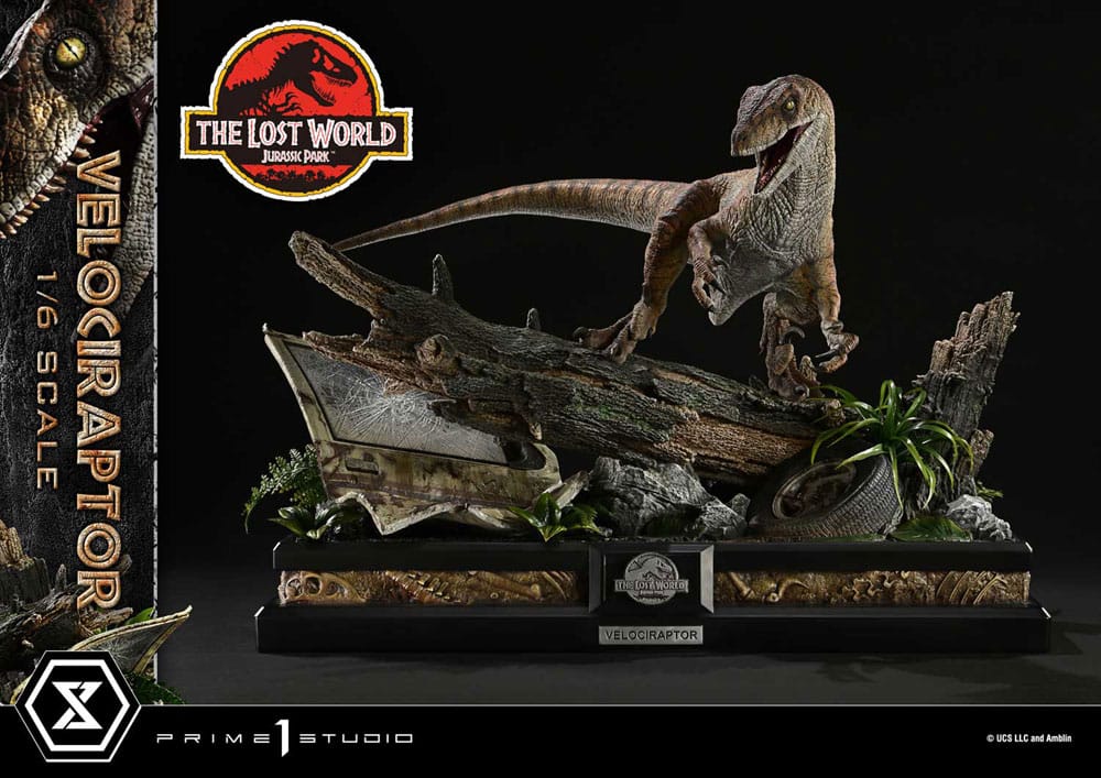 PRIME 1 - Jurassic Park II Legacy Museum Collection Statue 1/6 Velociraptor Bonus Version - Image 3