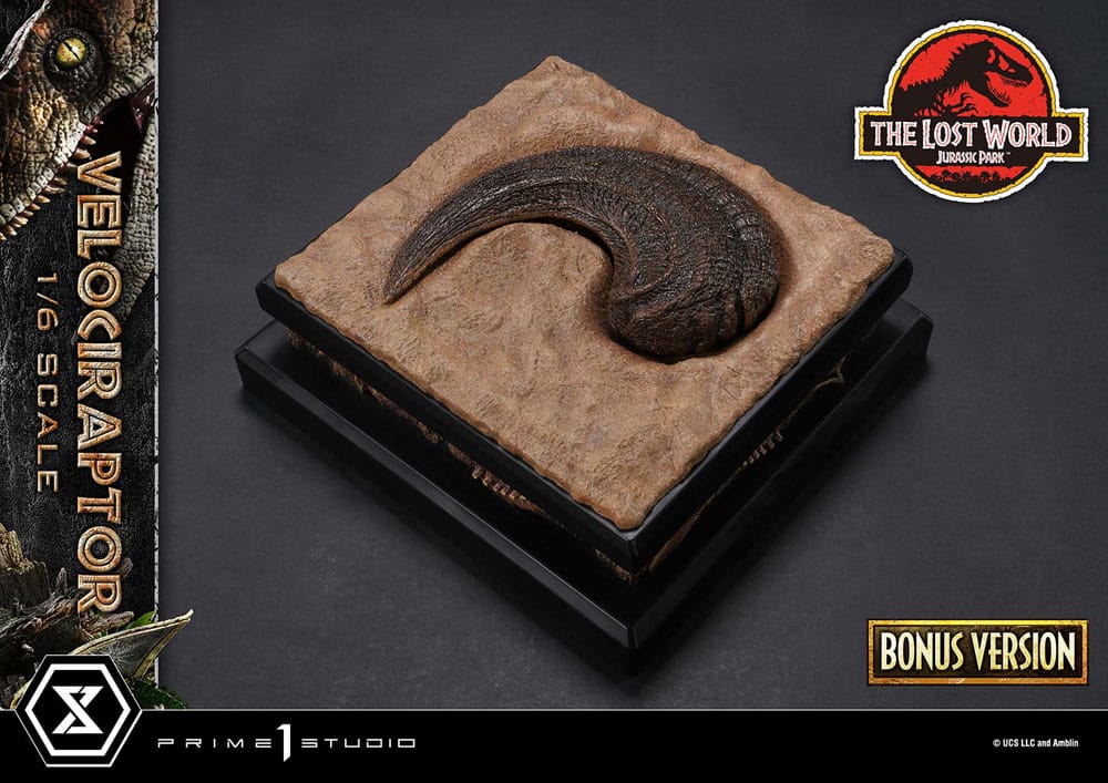 PRIME 1 - Jurassic Park II Legacy Museum Collection Statue 1/6 Velociraptor Bonus Version - Image 4