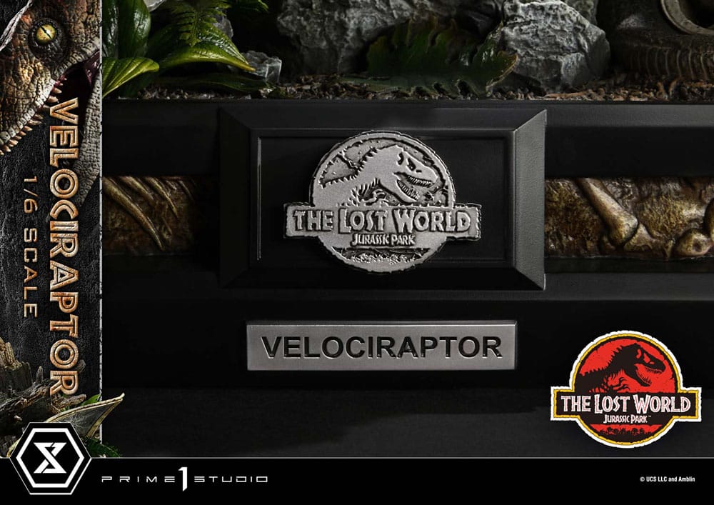 PRIME 1 - Jurassic Park II Legacy Museum Collection Statue 1/6 Velociraptor Bonus Version - Image 6