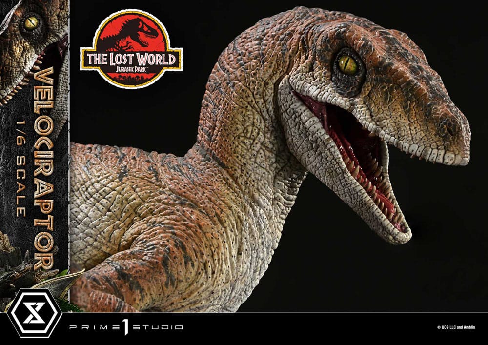 PRIME 1 - Jurassic Park II Legacy Museum Collection Statue 1/6 Velociraptor Bonus Version - Image 9