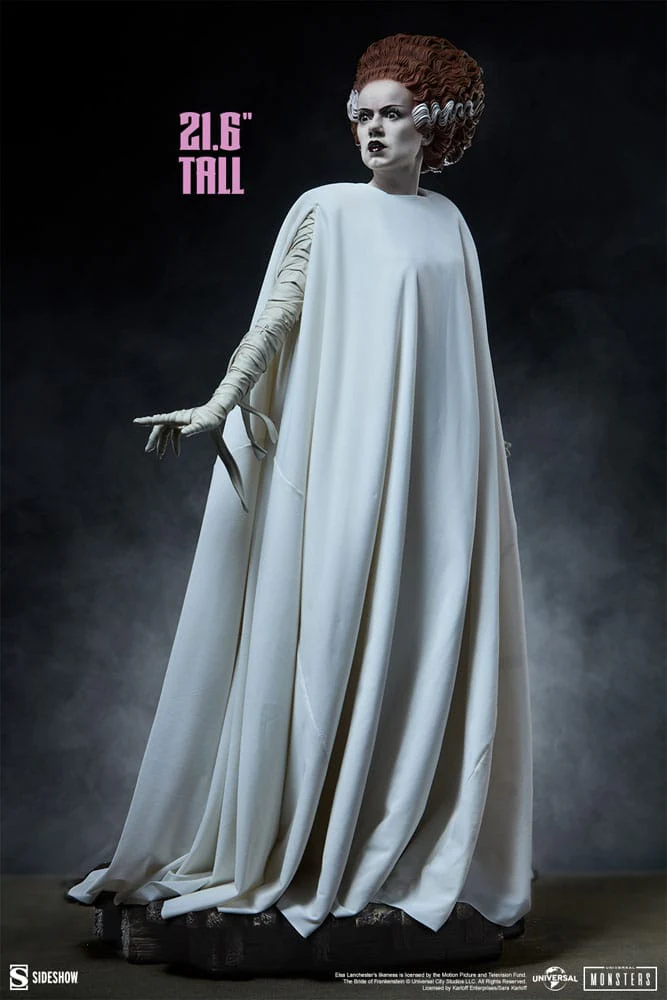SIDESHOW - Bride of Frankenstein Premium Format Mixed Media Statue The Bride of Frankenstein (Fabric Costume) - Image 10