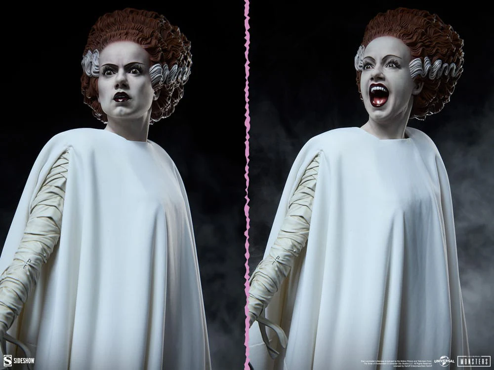 SIDESHOW - Bride of Frankenstein Premium Format Mixed Media Statue The Bride of Frankenstein (Fabric Costume) - Image 5