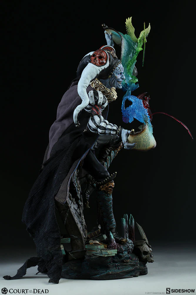 SIDESHOW - Court of The Dead - Malavestros Deaths Chronicler Fool - 1:4 Premium Format EXCLUSIVE - Image 6