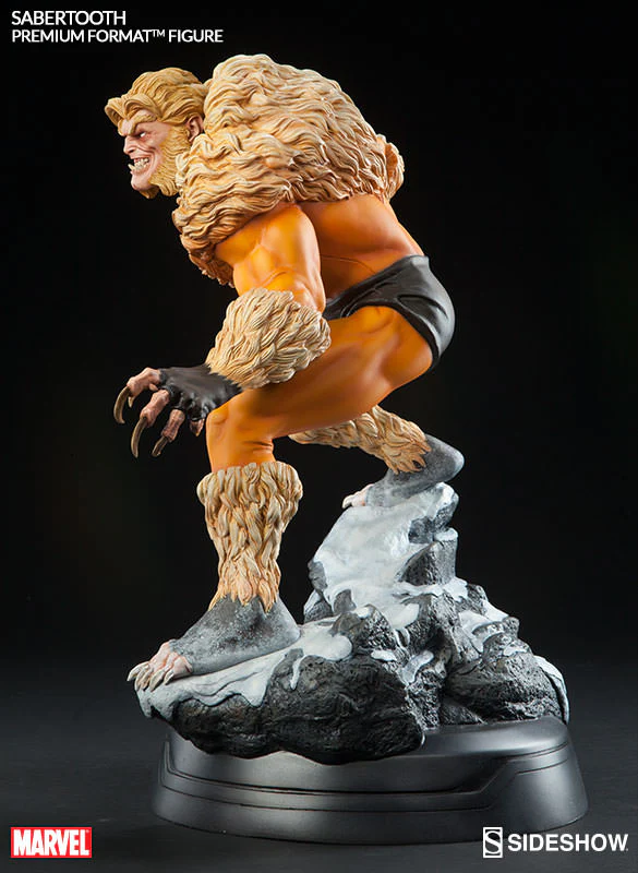 SIDESHOW - Marvel - Sabretooth Classic Costume - 1:4 Premium Format SS300452 - Image 4