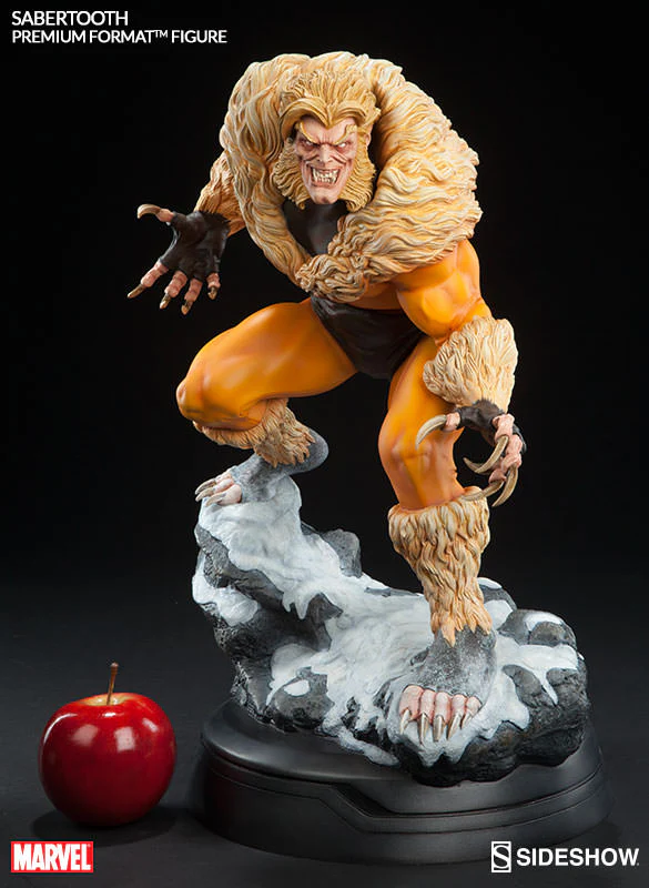 SIDESHOW - Marvel - Sabretooth Classic Costume - 1:4 Premium Format SS300452 - Image 7