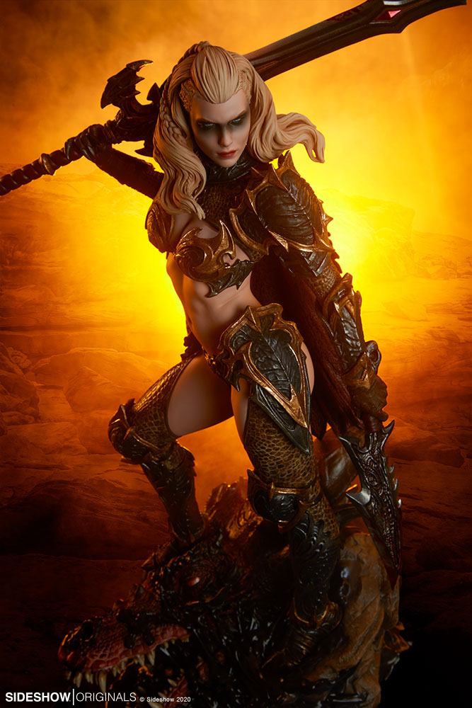 SIDESHOW - Sideshow Originals Statue Dragon Slayer Warrior Forged in Flame SS300752 - Image 6