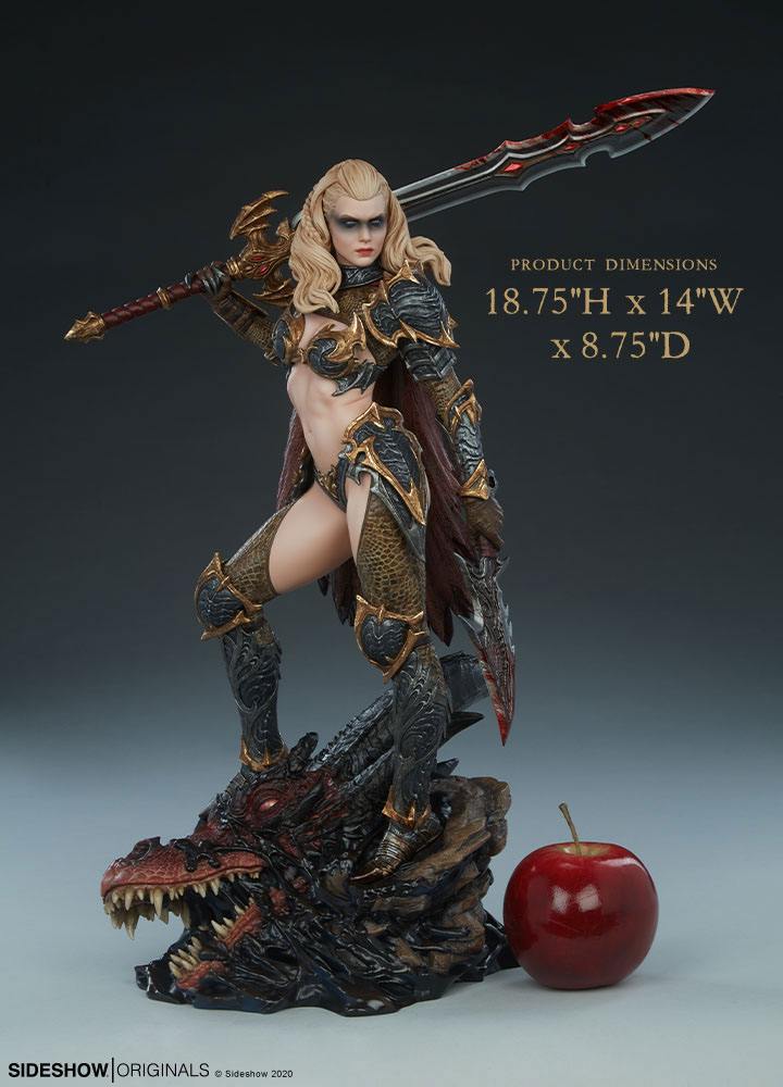 SIDESHOW - Sideshow Originals Statue Dragon Slayer Warrior Forged in Flame SS300752 - Image 9