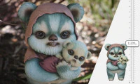 SIDESHOW - Star Wars: Ewok Figure by Mab Graves - Image 6
