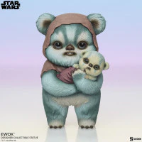 SIDESHOW - Star Wars: Ewok Figure by Mab Graves - Image 9