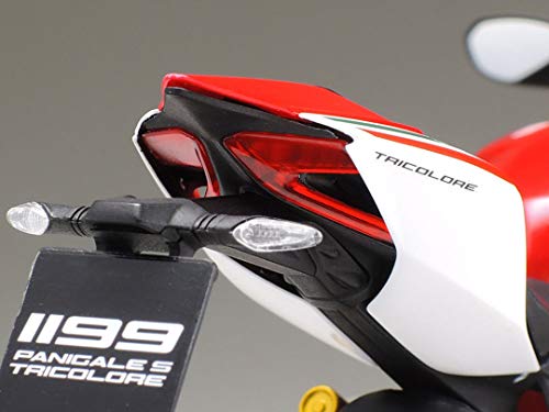 TAMIYA MODEL KIT - Ducati Panigale S Tricolore 1199 Model Kit 1/12 - Image 4