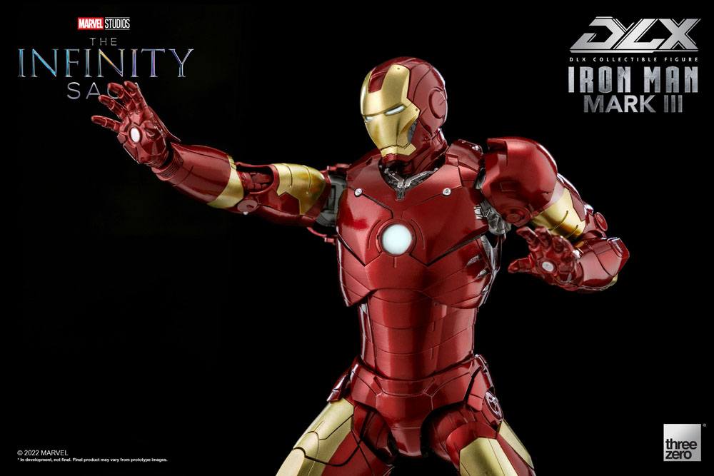 THREEZERO - Infinity Saga DLX Action Figure 1/12 Iron Man Mark 3 17 cm - Image 4