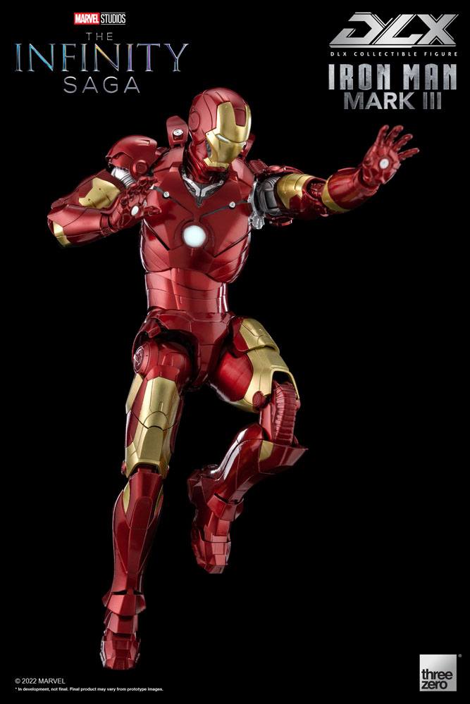THREEZERO - Infinity Saga DLX Action Figure 1/12 Iron Man Mark 3 17 cm - Image 7