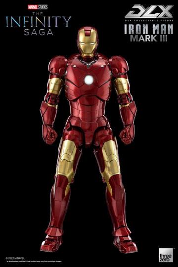 THREEZERO - Infinity Saga DLX Action Figure 1/12 Iron Man Mark 3 17 cm - Image 8
