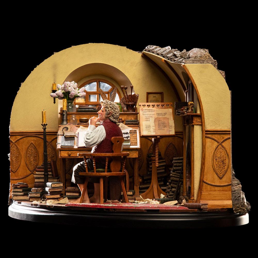 WETA COLLECTIBLES - The Lord of the Rings Statue 1:6 Bilbo Baggins in Bag End - Image 17